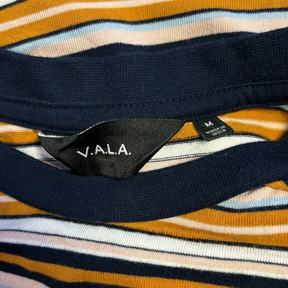 🪻3/$30 Striped V.A.L.A T-shirt!🪻 - Picture 4 of 4